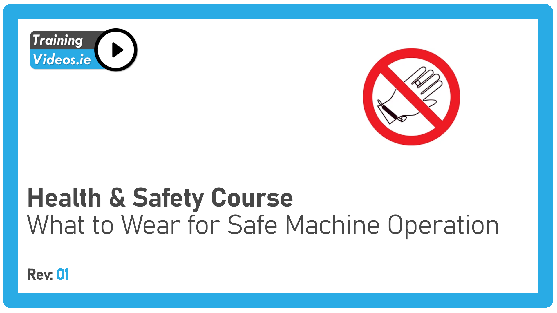 Safety Training Video: What to Wear